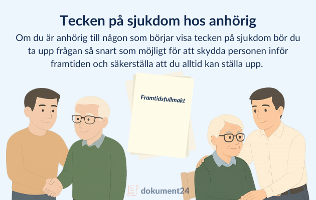 Visar din förälder tecken på sjukdom?