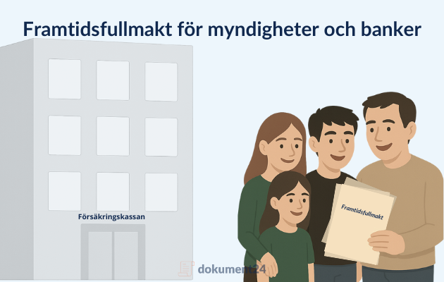 Framtidsfullmakt - myndigheter och banker