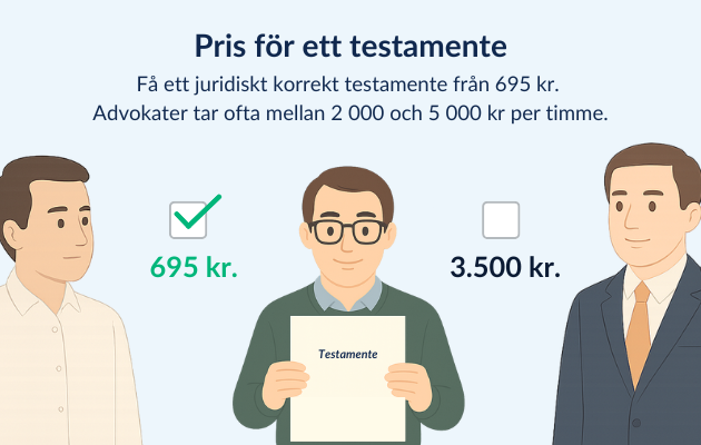 Prisvärt testamente