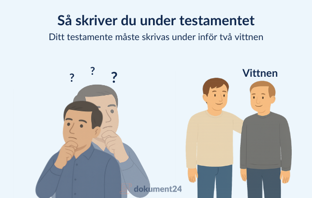 Bevittning av testamente