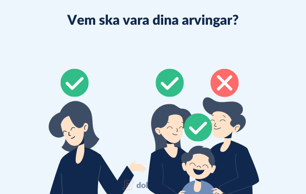 Vem ska dina arvingar vara?