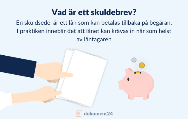 Vad är ett skuldebrev?