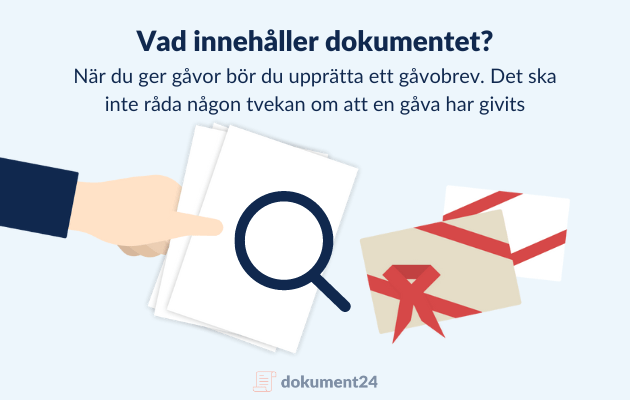 Vad innehåller dokumentet?